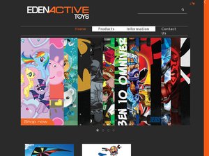 Eden Active Toys website