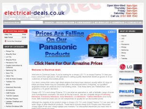 Electrical Deals website