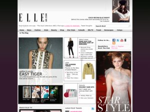 ELLE website