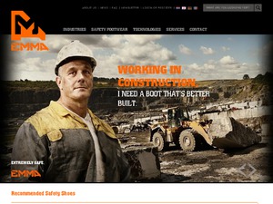 Emma Safety shoes website