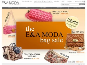 E&A Moda website