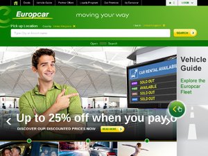 Europcar website