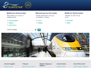 Eurostar website