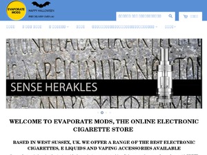 Evaporate Mods website