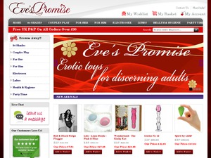 Eves Promise website