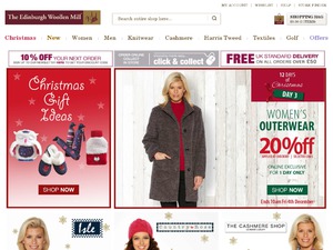 The Edinburgh Woollen Mill website