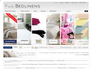 Fine Bedlinens website