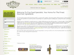 Fine Food Specialist website