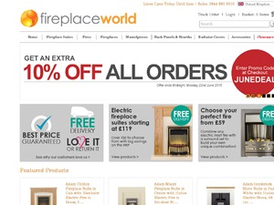 Fireplaceworld website