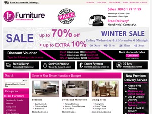 First Furniture website