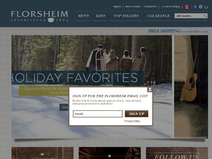 Florsheim (Canada) website