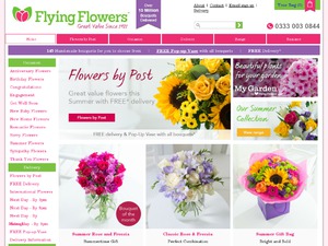 Flying Flowers website