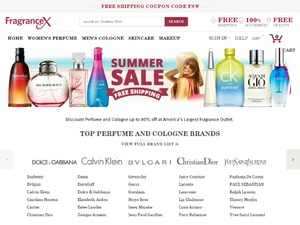 FragranceX website
