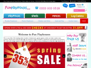 Fun Playhouses website