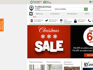 Furnishing Homes website