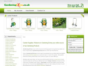 Gardening Extras website