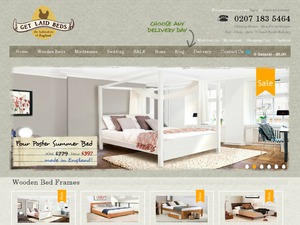 Get Laid Beds website