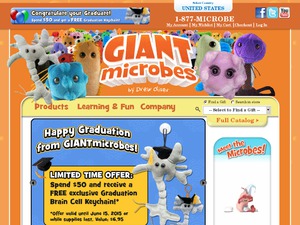 Giant Microbes website