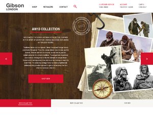 Gibson London website