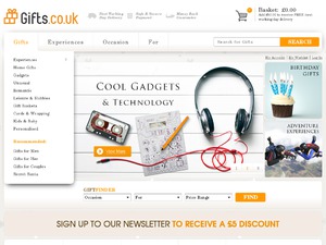 Gifts.co.uk website