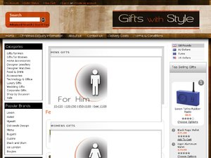 Gifts with Style Ltd website