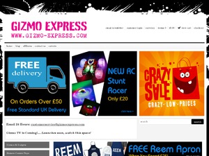 Gizmo Express website