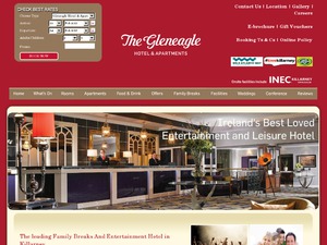 Gleneagle Hotel website