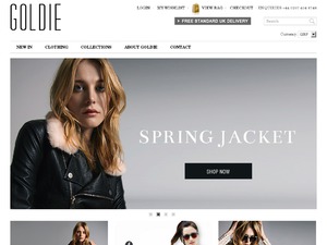 Goldie London website