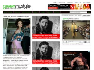 Greenmystyle website