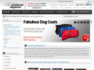 Greyhound Megastore website