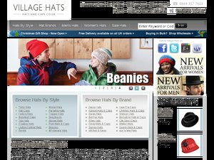 Hats & Caps website