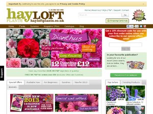 Hayloft Plants website