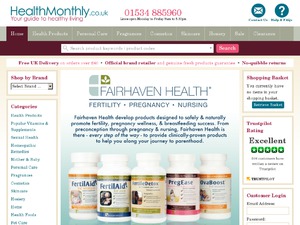 HealthMonthly website