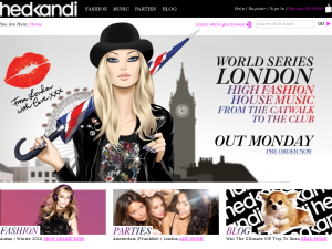Hed Kandi website