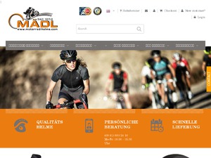 motorrad-helme.com website