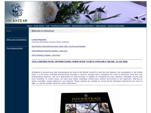 Hickstead website