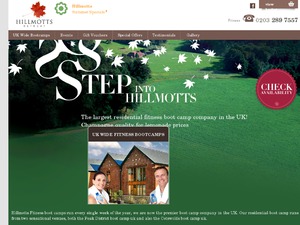 Hillmotts Retreats website