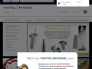 hotel4home.com website