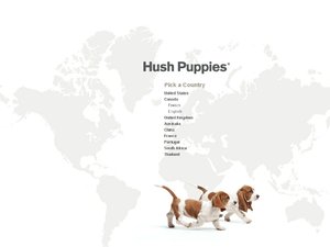 HushPuppies website