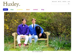Huxley clothing website
