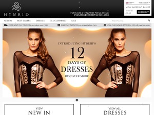 Hybrid Fashion website