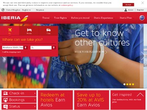 Iberia website