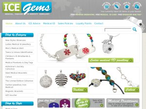ICE Gems website