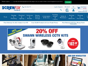 Screwfix website