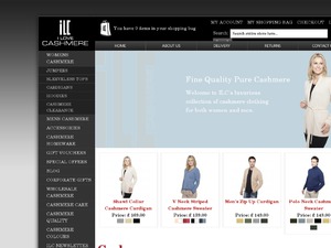 I Love Cashmere website