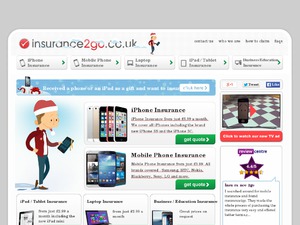 Insurance2go website