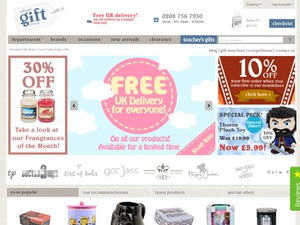 Internet Gift Store website