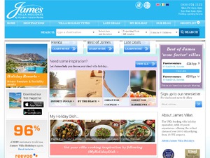 James Villas website