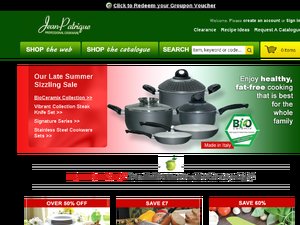 Jean Patrique Cookware website