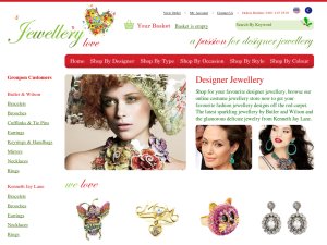 Jewellery Love website